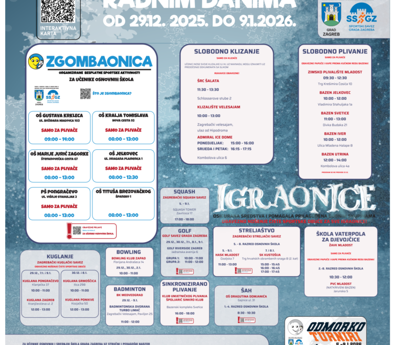 Program Odmorko – zima