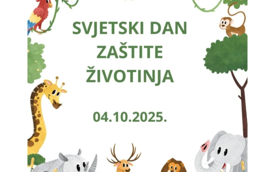 Obilježavanje Svjetskog dana zaštite životinja (04.10.2025.) u 1.B razredu