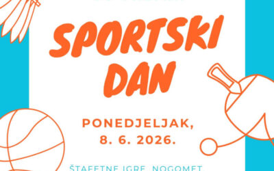 Poziv na Sportski dan OŠ Vrbani